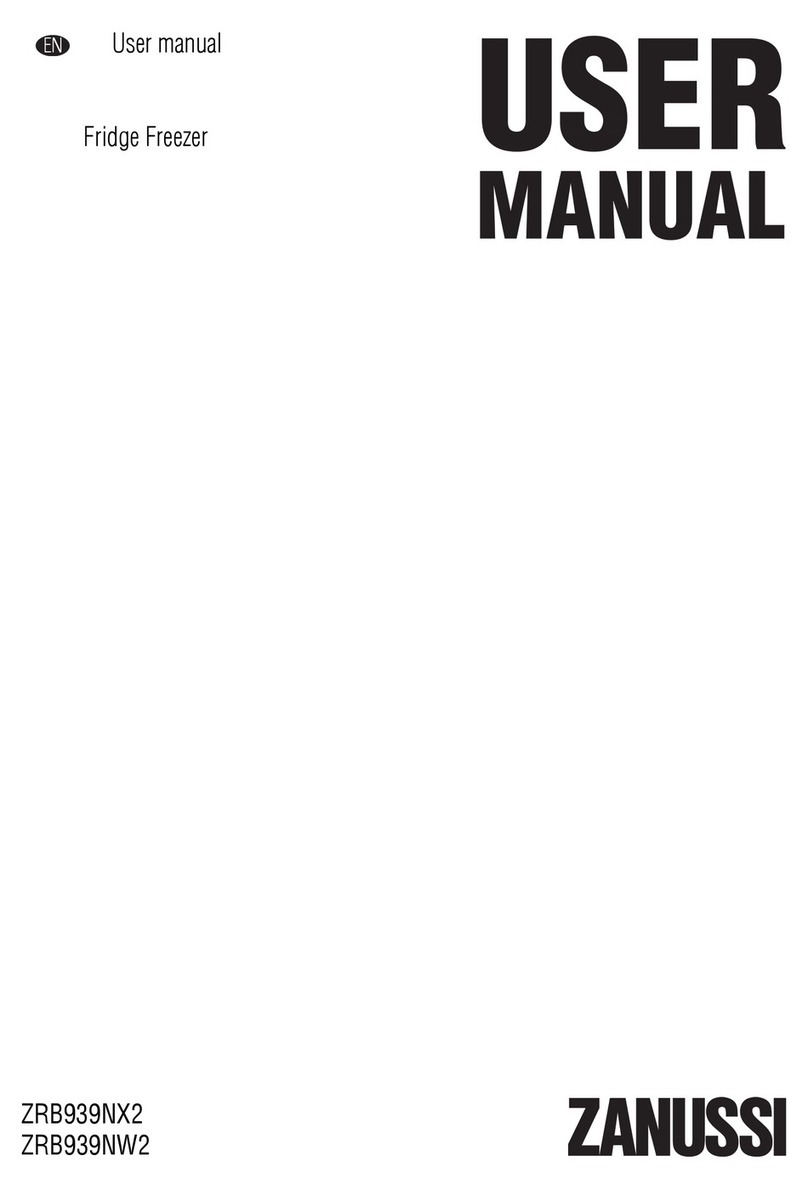 Zanussi ZRB939NX2 user manual