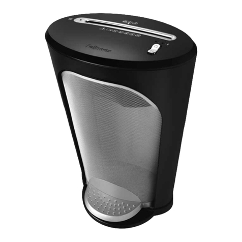 Fellowes POWERSHRED DS-1 User manual