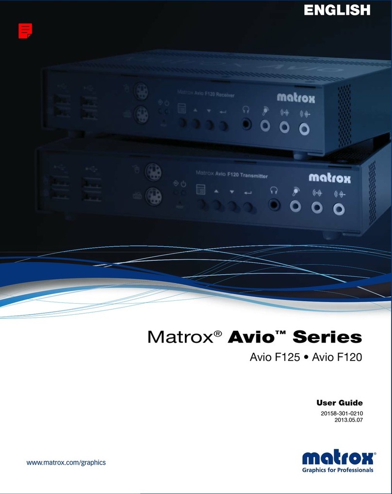 Matrox Avio F125 user guide