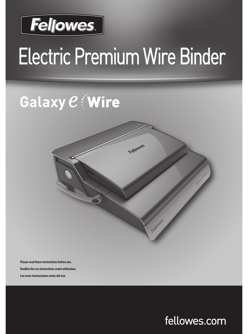 Fellowes Galaxy e Wire instructions