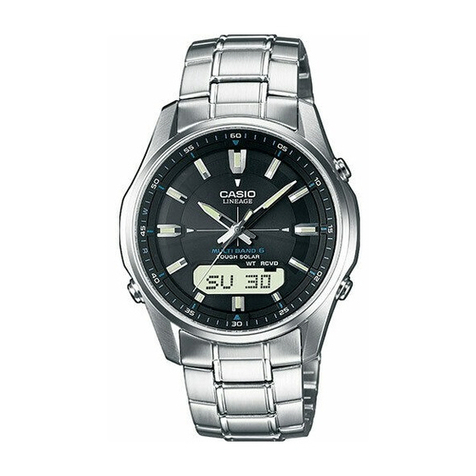 Casio 5161 User manual