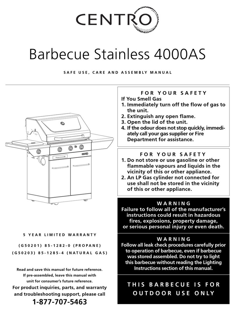 Centro 4000AS Safe use, care and assembly manual Centro 4000AS Safe use, care and assembly manual