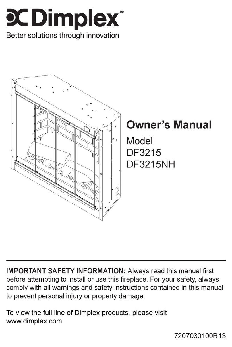 Dimplex MULTIFIRE DF3215 User manual