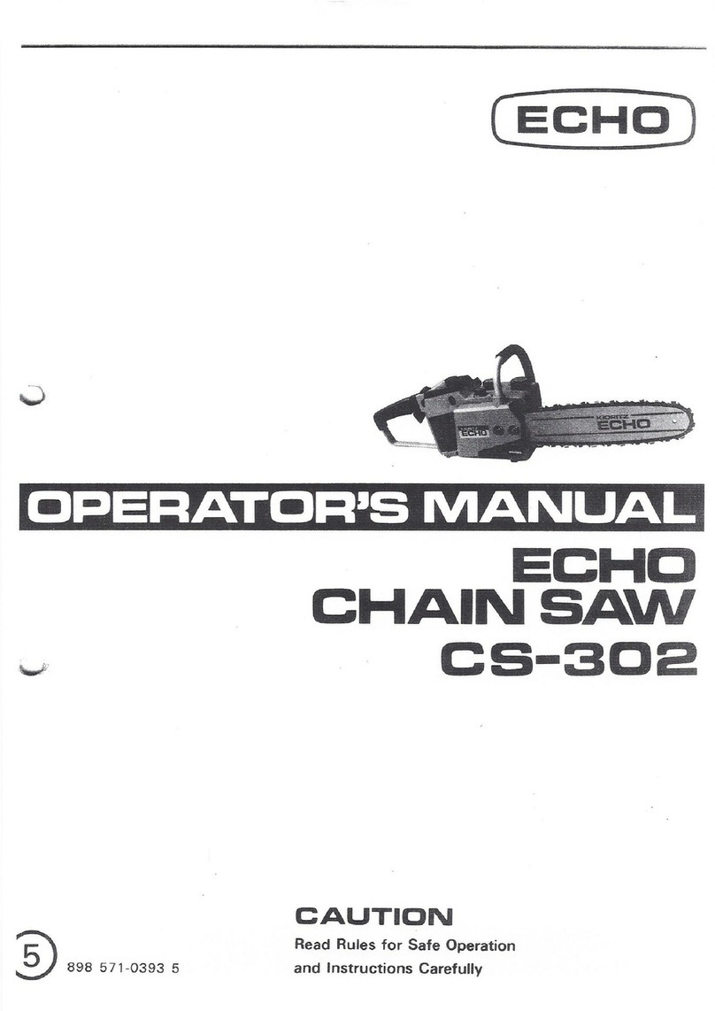 Echo CS-302 User manual