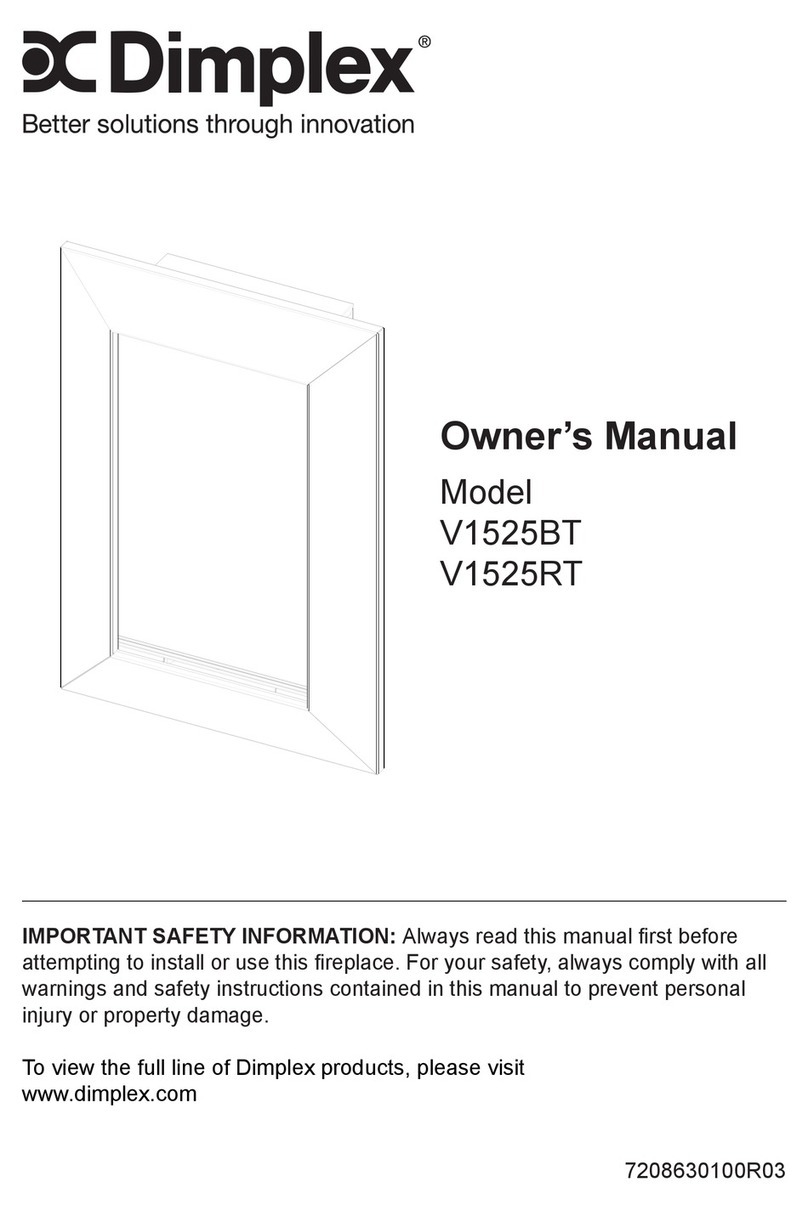 Dimplex IN-STUD V1525BT owner's manual