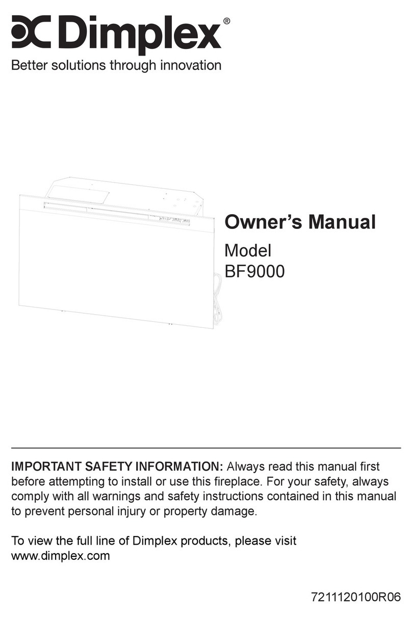 Dimplex BF9000 User manual