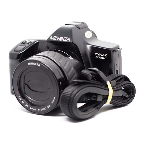 Minolta Maxxum 3000i User manual