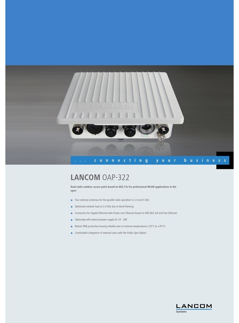 Lancom OAP-322 User manual