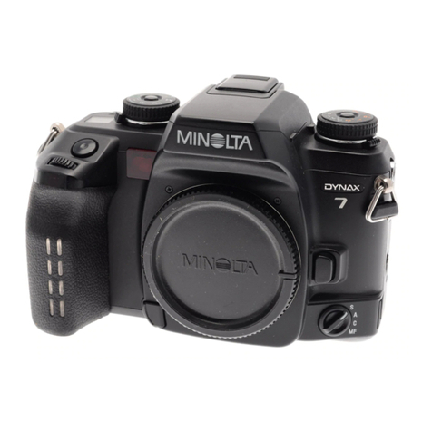 Minolta DYNAX 7 user manual
