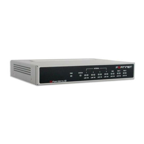 Fortinet FortiGate 60 installation guide