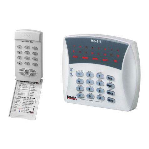 Pima HUNTER-PRO 32 RXN-9/416 User manual