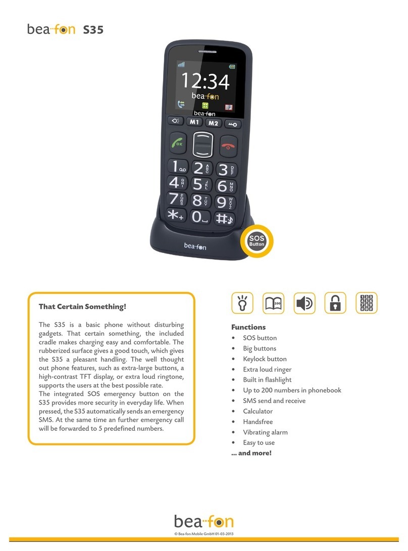 Bea-fon S35 Specifications