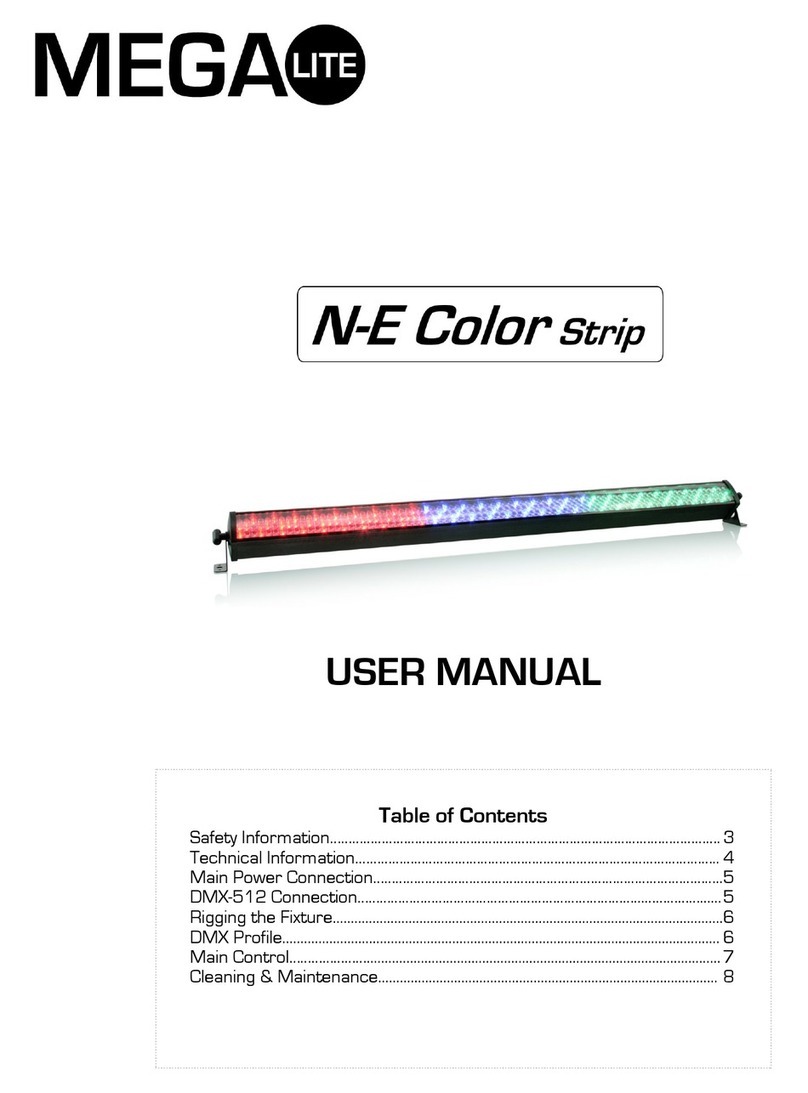 MegaLite N-E Color Strip User manual MegaLite N-E Color Strip User manual