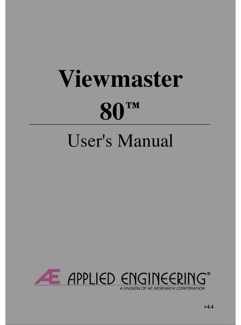Applied Engineering Viewmaster 80 user manual