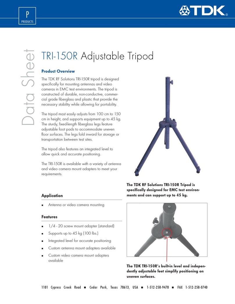 TDK TRI-150R Specifications