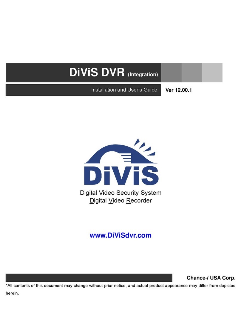 Divis DVR User manual Divis DVR User manual