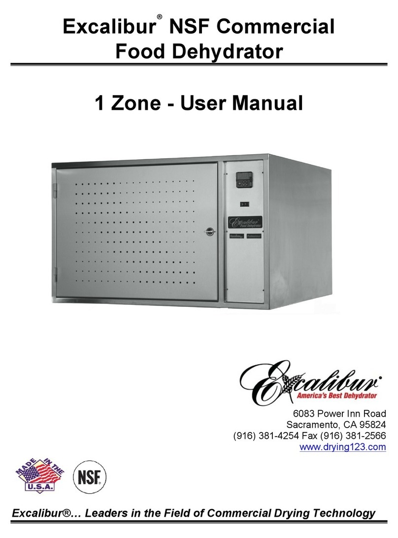 Excalibur 1 Zone User manual