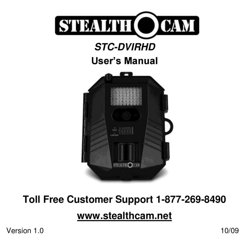 Stealth Cam STC-DVIRHD User manual