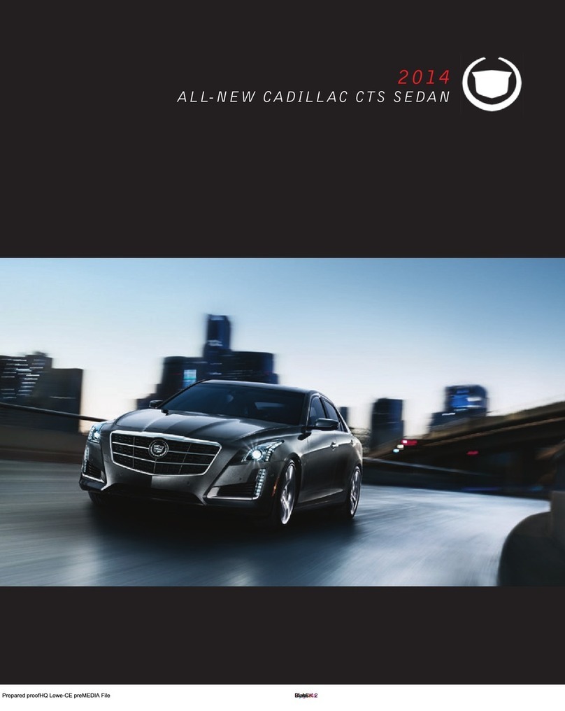 Cadillac 2014 ELR User manual