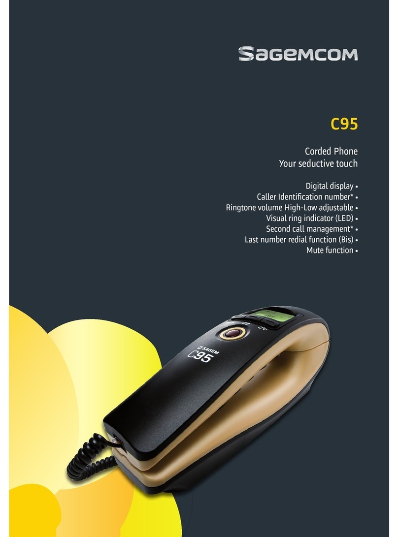SAGEMCOM C95 User manual