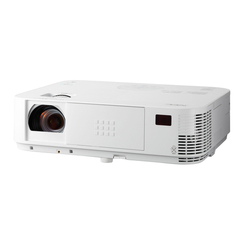 NEC M362W User manual