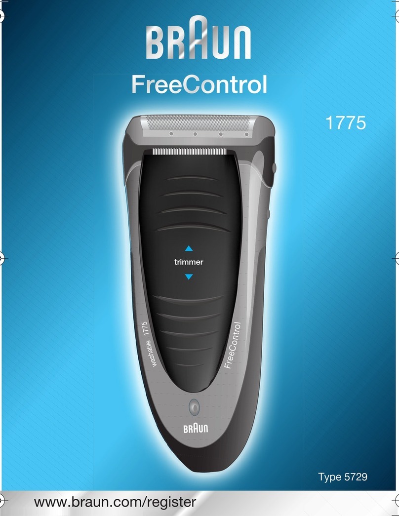 Braun FreeControl 1775 User manual Braun FreeControl 1775 User manual