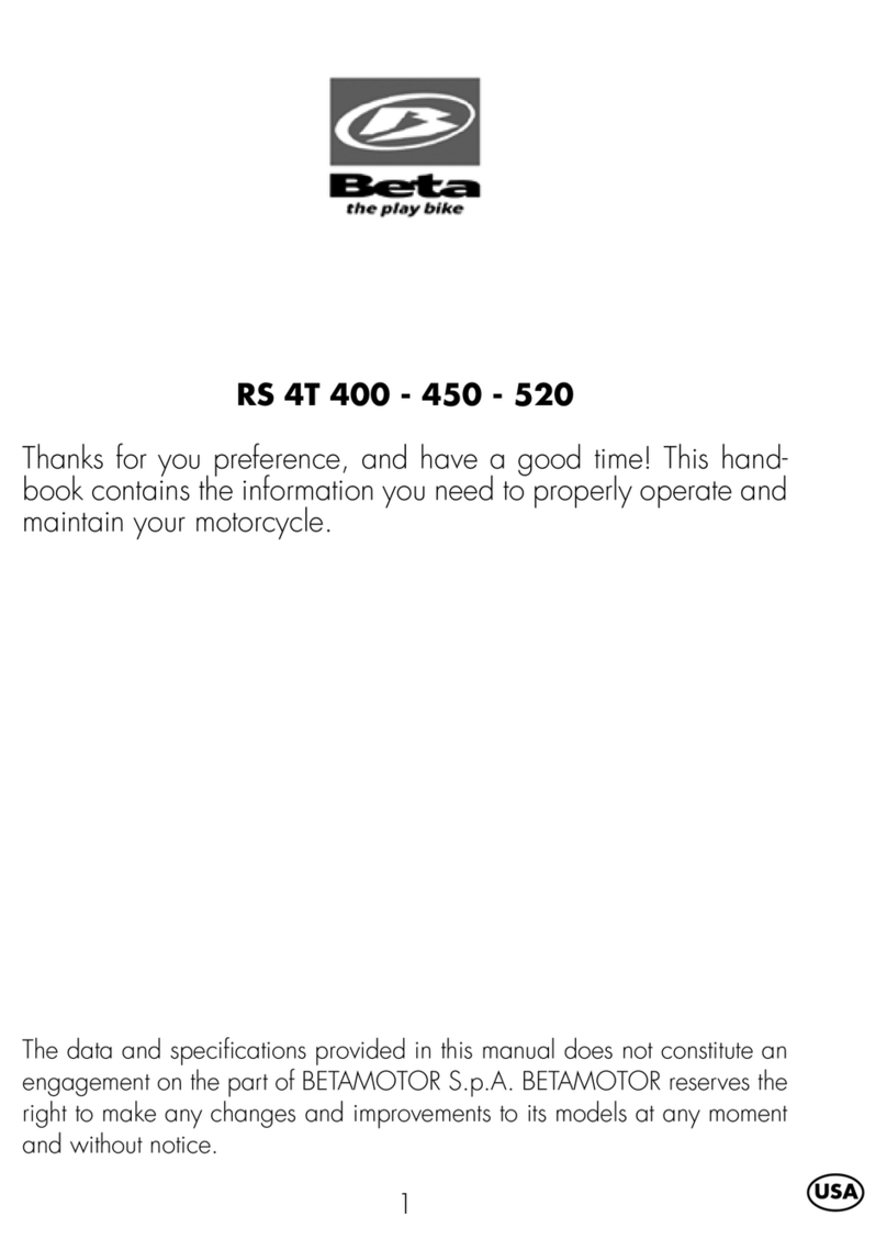 Beta RS 4T 450 Handbook