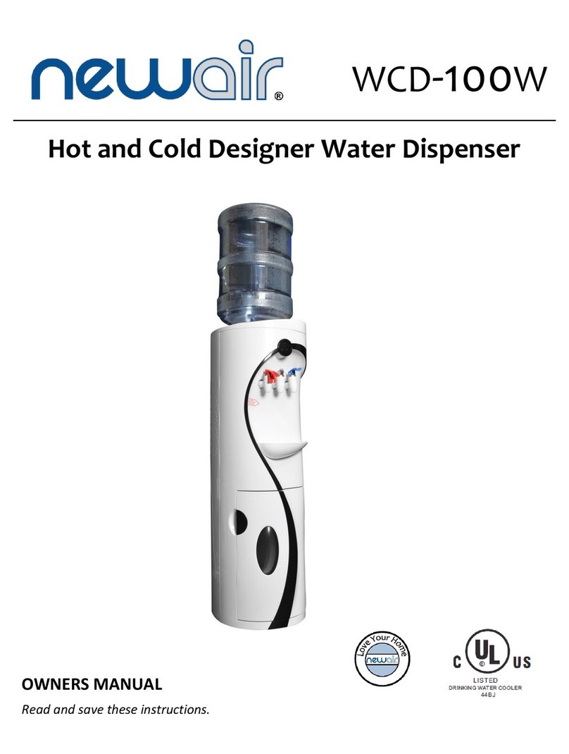 New Air WCD-100W owner's manual