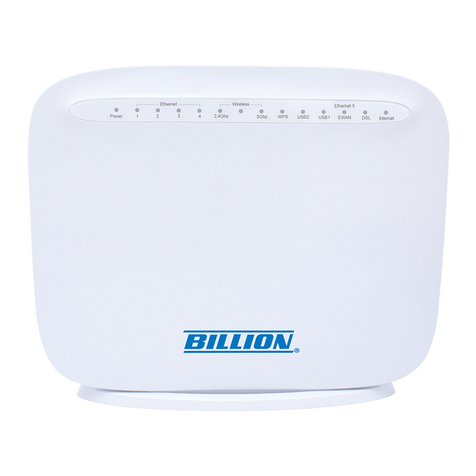 Billion BiPAC 8800AXL User manual