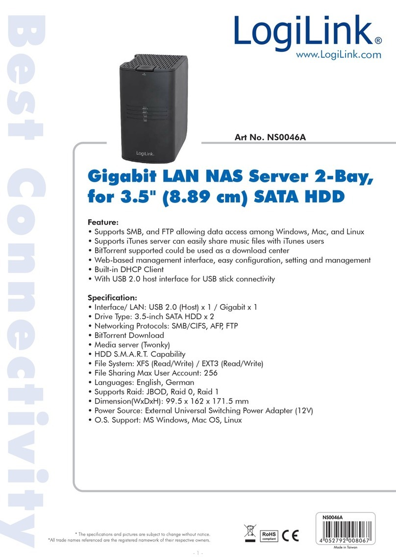 LogiLink NS0046A Specifications
