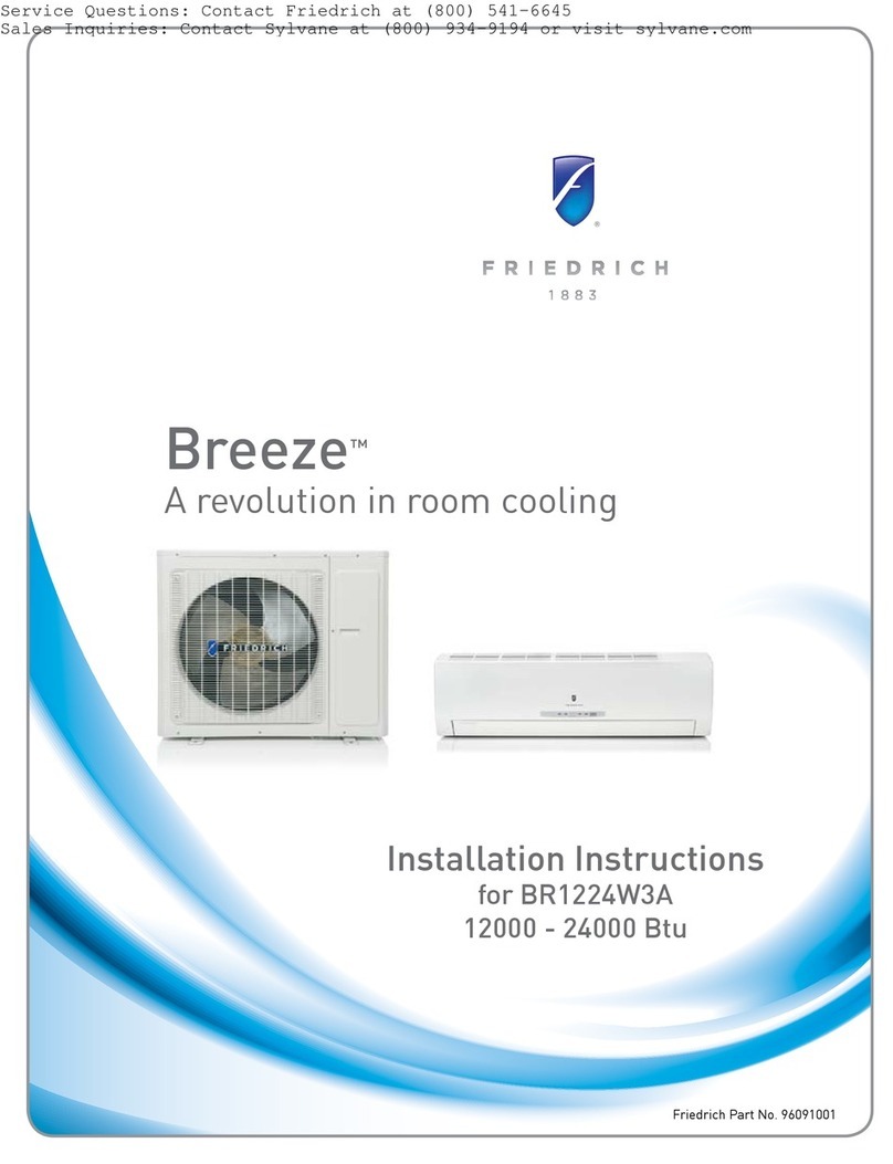 Friedrich Breeze BR1224W3A User manual