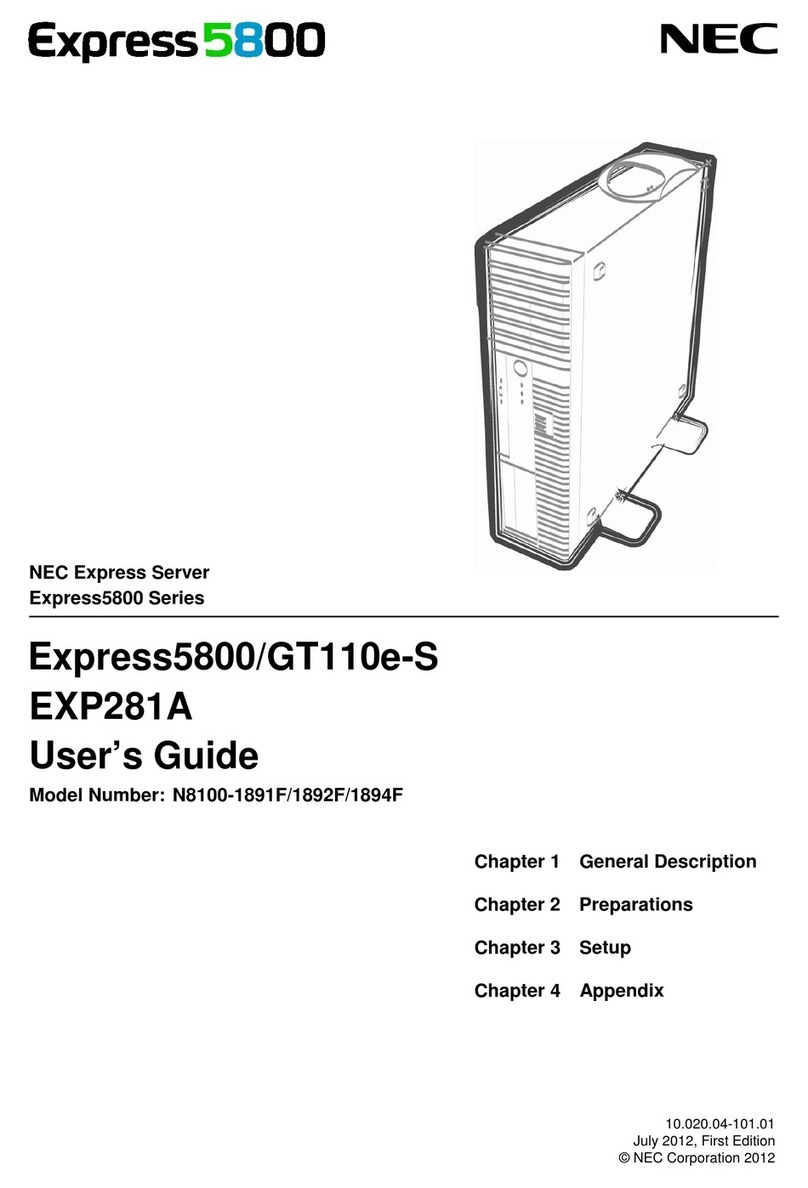NEC N8100-1891F User manual NEC N8100-1891F User manual