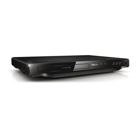 Philips DVP3608 User manual