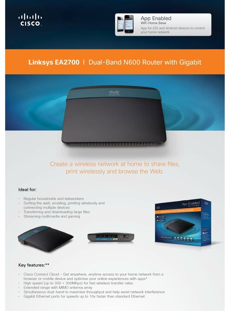 Cisco Linksys EA2700 User manual