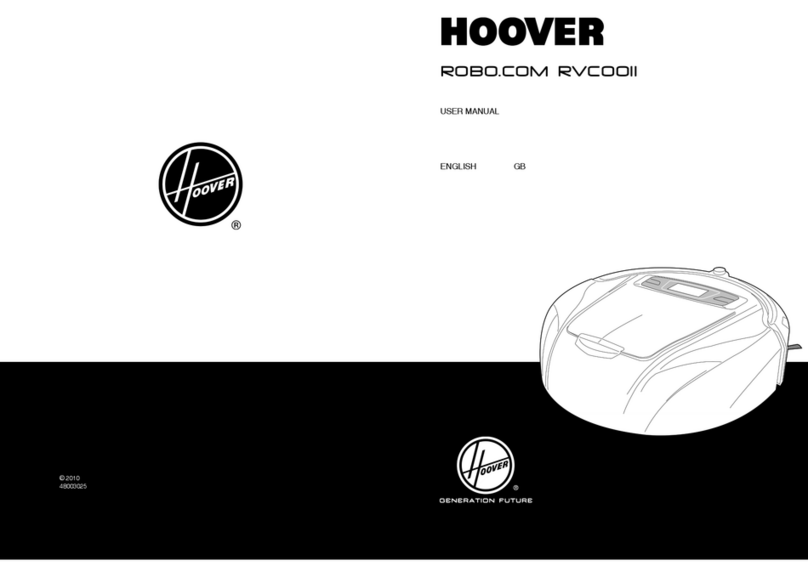 Hoover ROBO.COM RVC0011 User manual