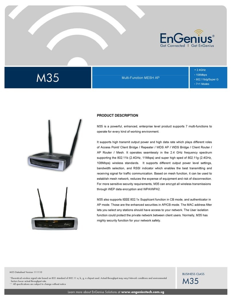 EnGenius M35 User manual