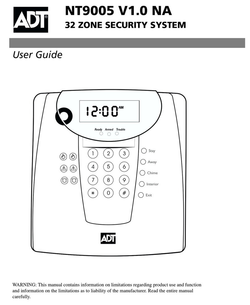 ADT NT9005 V1.0 NA User manual