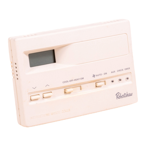 Robertshaw 9520 User manual