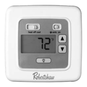 Robertshaw 8400 User manual