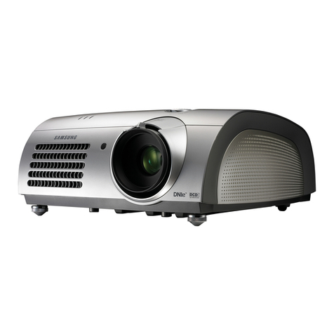 Samsung SPH710AE - 700 Lumens XGA DLP Projector User manual