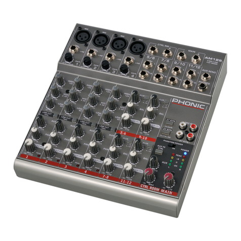 Phonic AM55 user manual