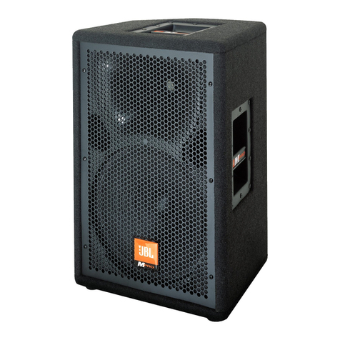 JBL MPro MP212 User manual