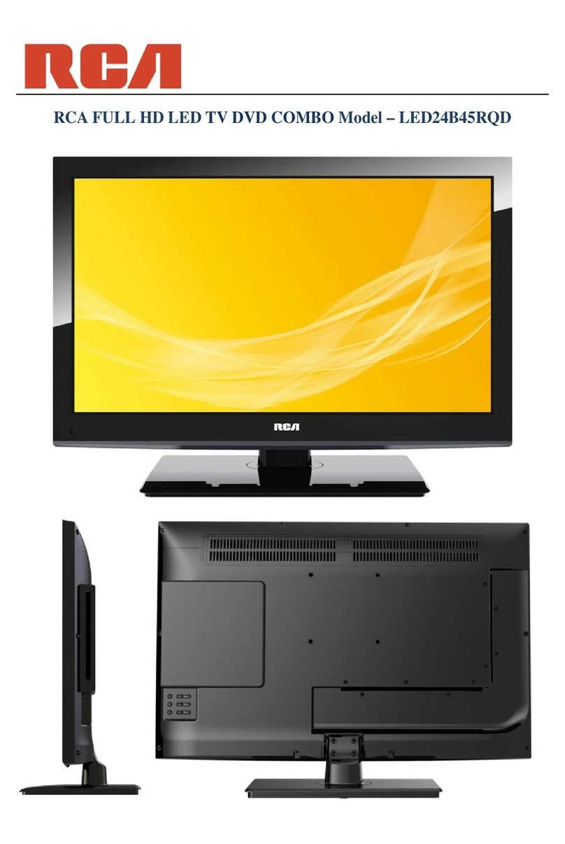 RCA LED24B45RQD User manual