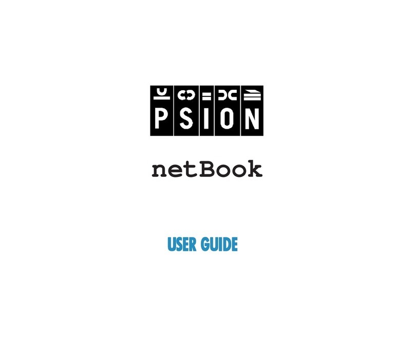 Psion netBook user guide