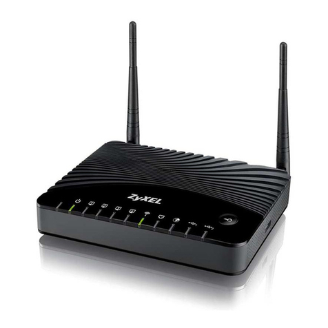 ZyXEL Communications P-660HNU-F1 User manual