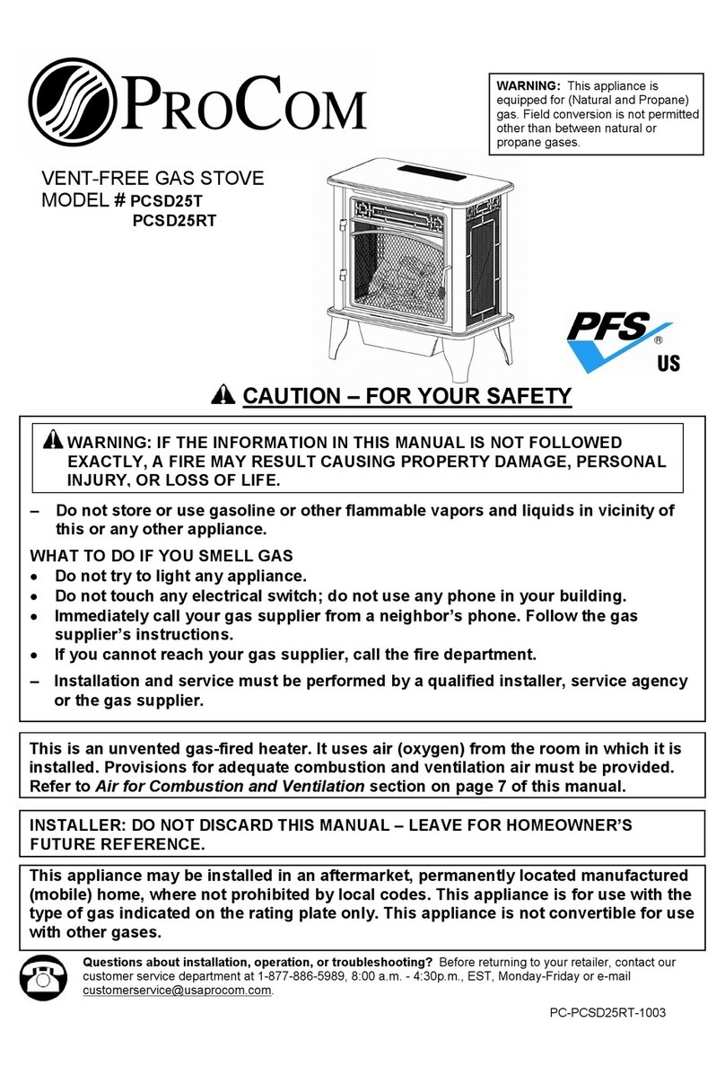 Procom PCSD25T User manual
