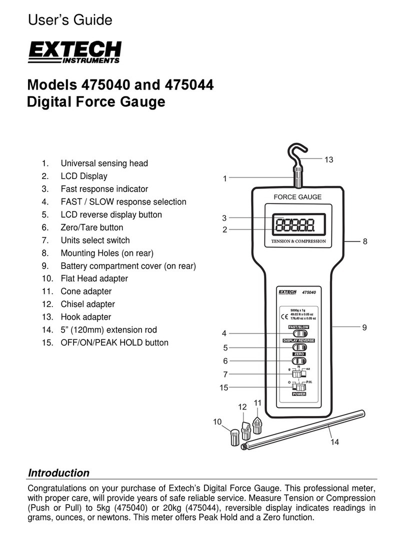 Extech Instruments 475040 User manual
