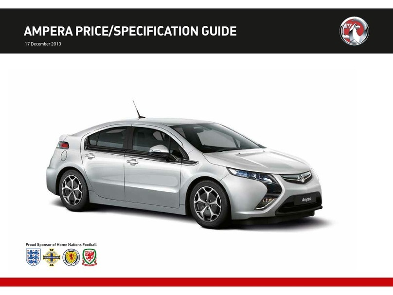 Vauxhall Ampera specification