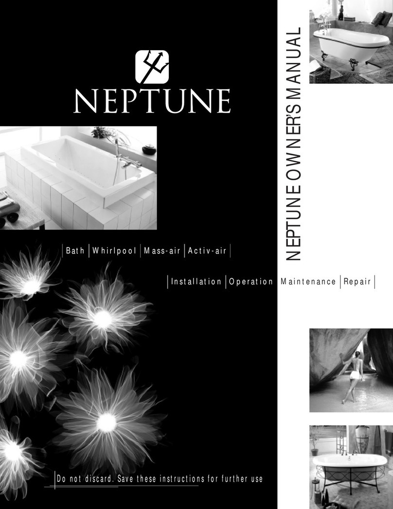 Neptune Bath owner's manual