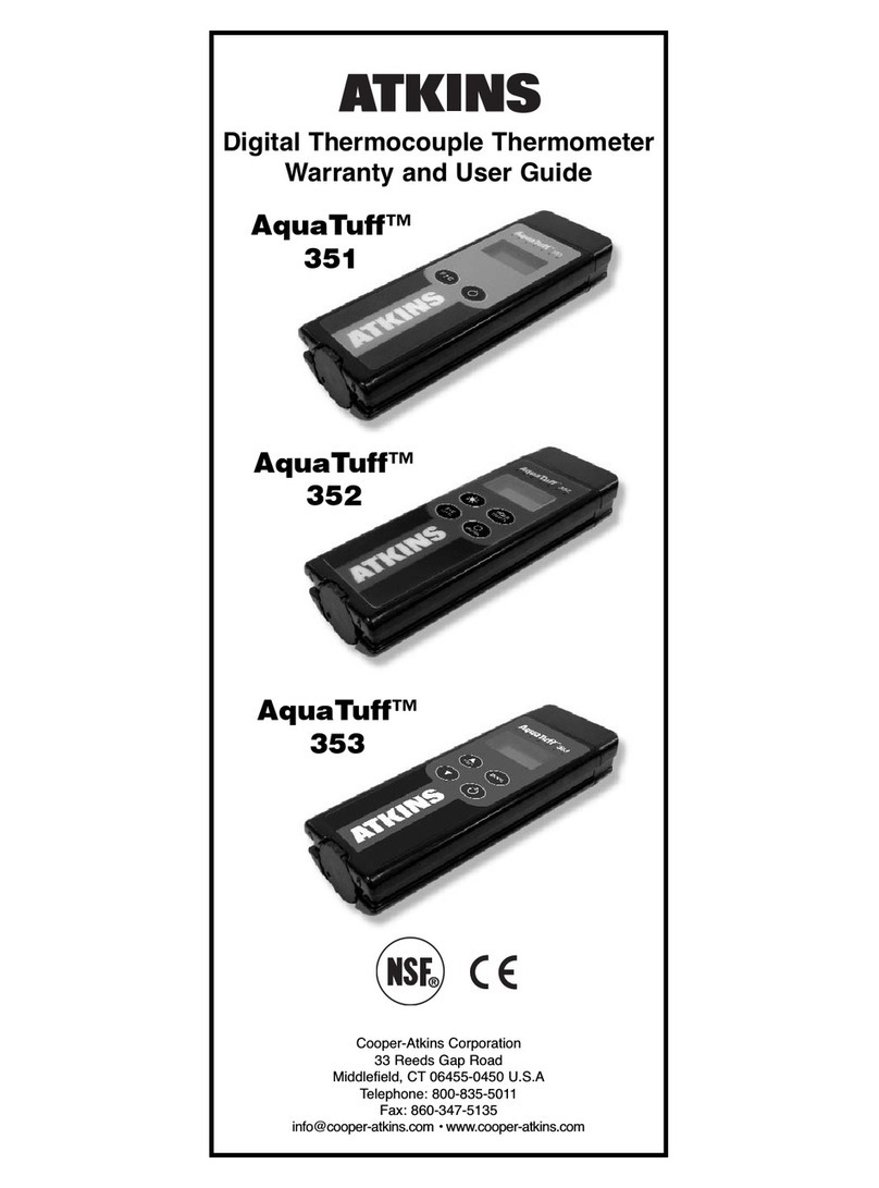 Atkins AquaTuff351 user guide